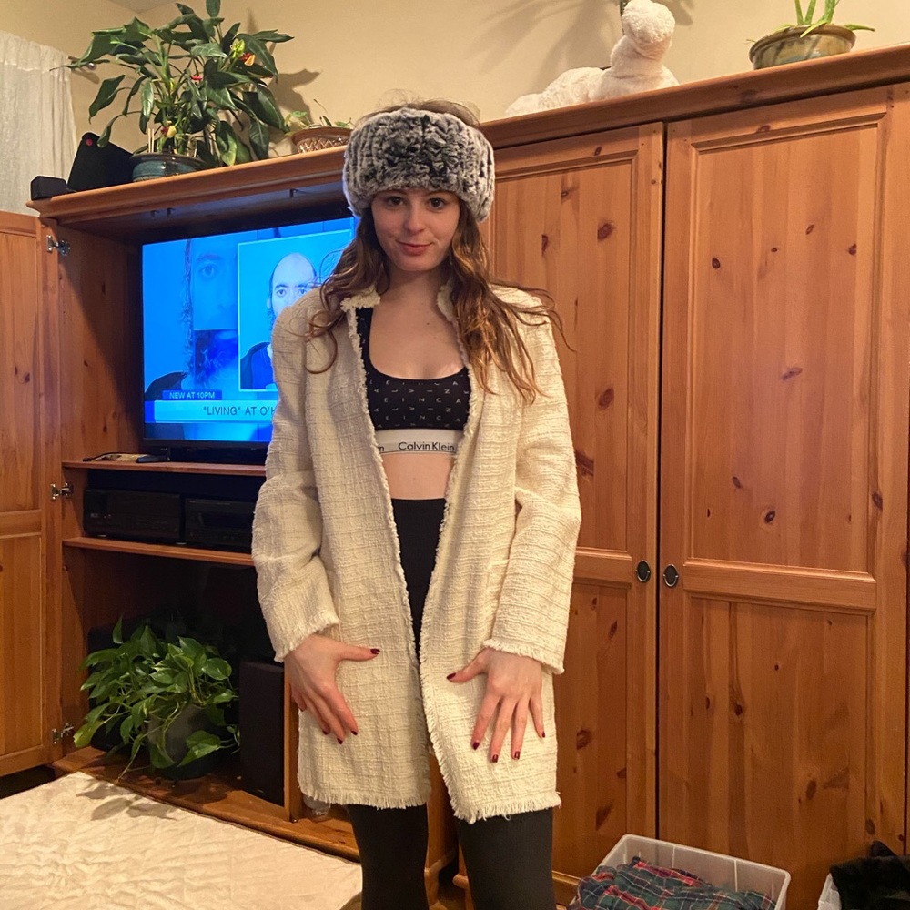 Cream jacket